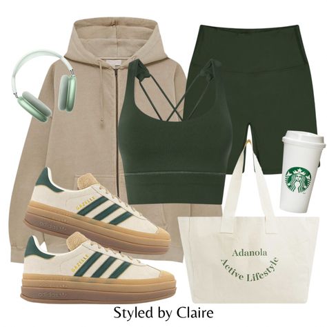 adidas Originals Gazelle Bold … curated on LTK Gazelle Bold Outfit, Summer Casuals, Gazelle Bold, Beige And Green, Adidas Originals Gazelle, Beige Outfit, Green Style, Green Outfit, Shop The Look