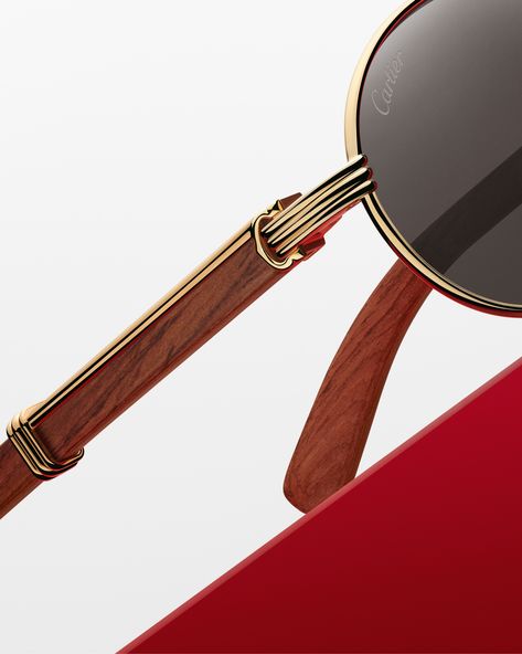 Wood, horn, or jeweled details - Cartier's SS24 collection is an embodiment of the Maison's savoir-faire. Discover noble and precious #Cartier materials now at eye-oo. #CartierSunglasses #CdeCartier #SignatureCdeCartier #CartierBuffs #Luxury #eyeoo Cartier Sunglasses, Luxury Eyewear, Cartier, Horn, Wood, On Instagram, Quick Saves, Instagram