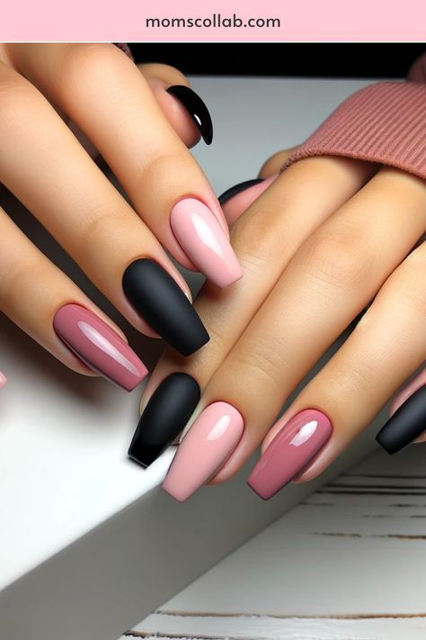 Spirit Nails, Mauve Nails, Nail Techniques, Fancy Nails Designs, Nails 2022, Edgy Nails, Accent Nail, Work Nails, Super Nails