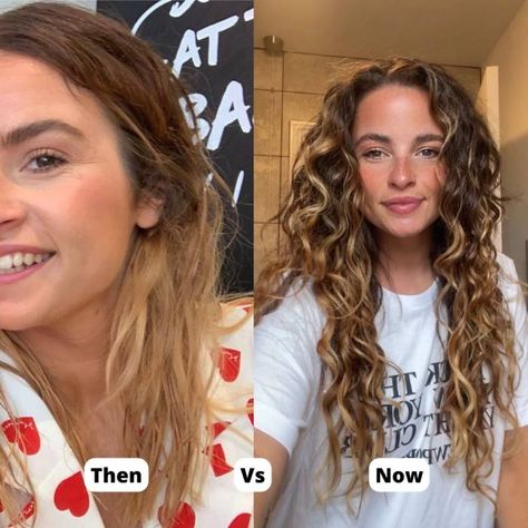 5 Signs Your Hair Is Wavy V2 – Merwave Type 2b Hair, Type 2a Hair, Naturally Wavy Hair Cuts, Wavy Hair Routine, Wavy Hair With Braid, Cool Brown Hair, Straight Wavy Hair, Wavy Hair Care, Then Vs Now