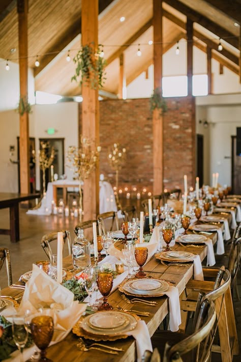 Amber Wedding Decor, Copper Wedding Decor, Gravel Drive, Amber Wedding, Fall Wedding Venues, John Anderson, Western Themed Wedding, Colorado Fall, Copper Wedding