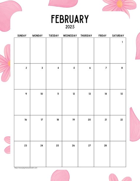 Free Printable February 2025 Calendars Feb 2025 Calendar Printable, February Calendar 2025 Free Printable, Feb 2025 Calendar, February 2025 Calendar Printable, February 2025 Calendar, Feb Calendar, Printable Calendar Free, Printable Calendar Design, Calendar Free Printable