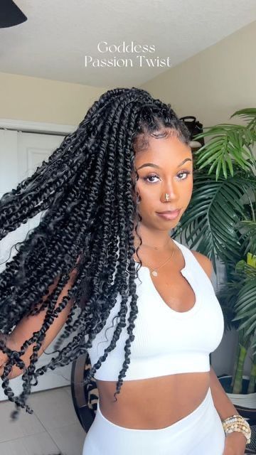 Pretty Curls, Big Box Braids Hairstyles, Goddess Braids Hairstyles, Faux Locs Hairstyles, Braids Hairstyles Pictures, Braided Cornrow Hairstyles, Twist Braid Hairstyles, Goddess Hairstyles, Protective Hairstyles Braids