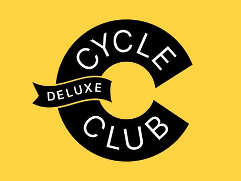 Cycle Club Logo by Roman Bejnar on Dribbble Bike Logo Cycling, Marketing Merchandise, Cycle Logo, Bike Logo, Cycling Club, Vintage Cycles, I Want To Ride My Bicycle, Club Logo, Personalized Logo