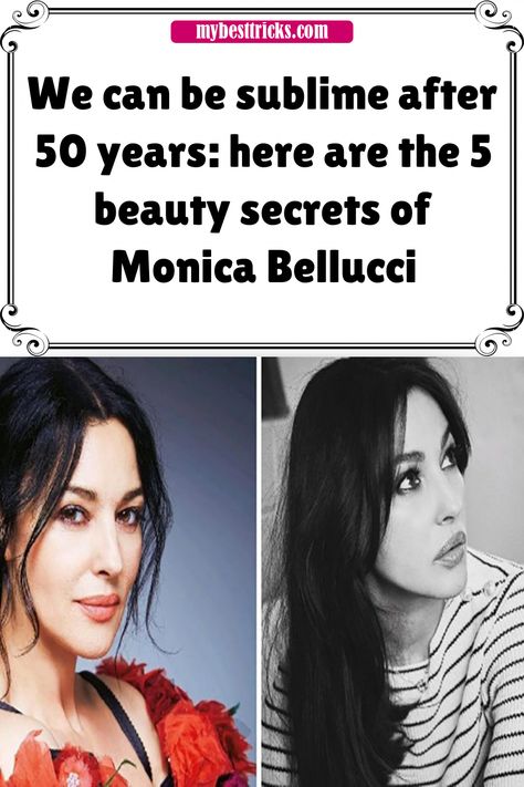 Former Italian model and now a renowned actress, Monica Bellucci, fifty-five years old, seems ten years younger and remains the most beautiful woman in the world. It is an icon of cinema, ... The Most Beautiful Woman, Italian Model, Beautiful Brown Eyes, Fresh Skin, Hair Shine, Monica Bellucci, Improve Blood Circulation, Years Younger, Live Long