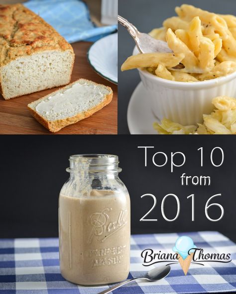 Here's a list of my Top 10 from 2016! Top 10 healthy recipes from Briana-Thomas.com, that is! All of these recipes can be found in my cookbook! Thm Banana Bread Recipe, Brianna Thomas, Brianna Thomas Thm, Trim Healthy Mama Banana Bread, Thm Meal Plans, Thm Meals, Briana Thomas, Thm Dinner, Healthy Cook Books