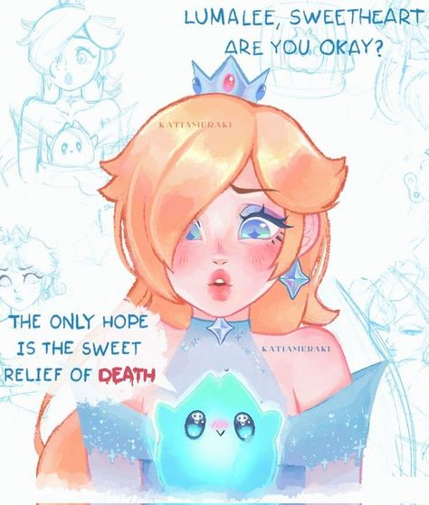 Princesses From Mario, Rosalina Aesthetic, Princess Peach And Bowser, Michael And Jeremy Fanart, Rosalina Mario, Princess Peach Cosplay, Luigi And Daisy, Mario Funny, Princess Rosalina