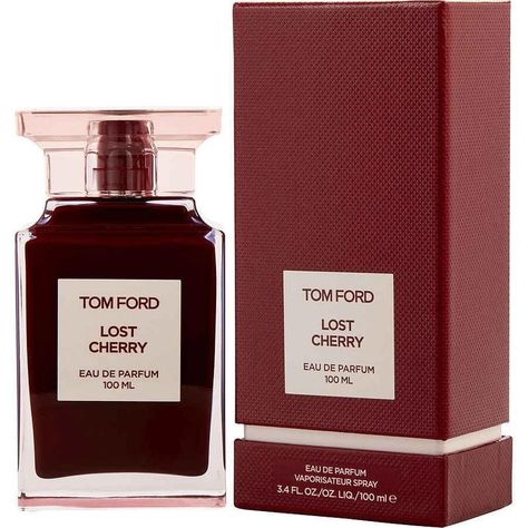 Tom Ford Cherry, Cherry Perfume, Tom Ford Lost Cherry, Office Things, Tom Ford Fragrance, Lost Cherry, Dior Perfume, Sour Cherry, Room Stuff