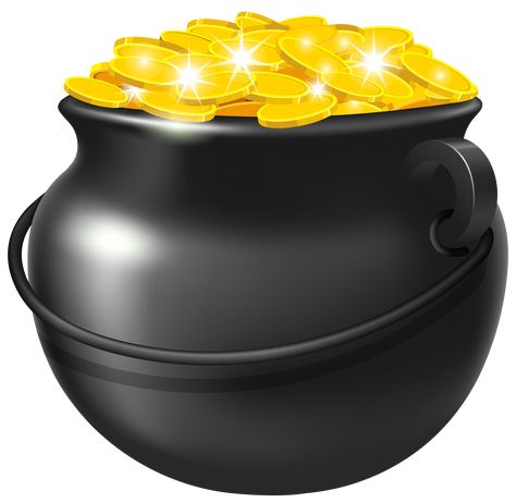 Pot Of Gold Image, St Patricks Day Pictures, Transparent Art, Gold Png, Gold Clipart, Face Painting Designs, St Paddy, Rainbow Kids, Happy St Patricks Day