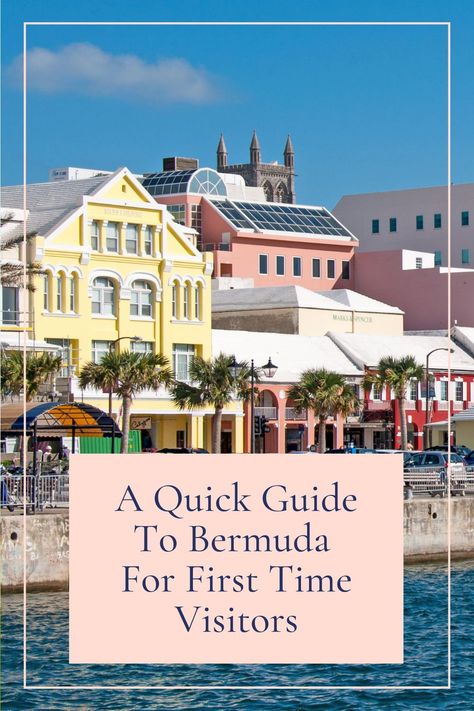 The beautiful island of Bermuda is a pretty unique place to visit. You will find that it is mix of tropical island vibes and British style. There is a lot to see and do on this tiny island, and the beaches alone make it worth a visit. If you are planning a trip to Bermuda or you are thinking about adding it to your bucket list, here is a quick guide to Bermuda for first timers to the island. Bermuda Travel Guide, Bermuda Vacation Outfits, Bermuda Hotels, Bermuda Vacation, Fun Vacations, Bermuda Cruise, Bermuda Island, Bermuda Travel, Vacation 2024