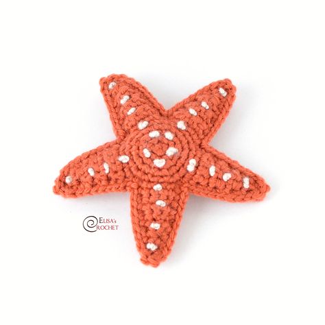 Quick And Easy Crochet Projects, Crochet Fidget, Crochet Starfish, Crochet Bird Patterns, Quick Crochet Projects, Crochet Fish, Sea Stars, Amazing Crochet, Easy Crochet Projects