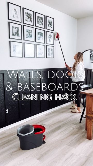 O Cedar Spin Mop Cleaning Walls, Deep Cleaning Walls, Wall Cleaner Spin Mop, Cleaning Walls With Fabric Softener, Wall And Baseboard Cleaner, How To Clean Your Walls With A Mop, O Cedar Spin Mop Wood Floors, Cleaning Baseboards With Spin Mop, Best Way To Clean Walls And Baseboards