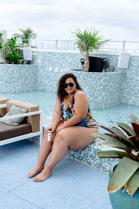 Skincare Alert: Sunning Safely Plus Size High Fashion, Garner Style, Plus Size Style, Plus Swimwear, Classic Wardrobe Staples, Classic Wardrobe, Fashion Plus Size, A Plus, Wardrobe Staples