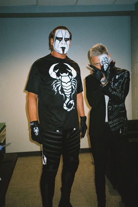 Sting Darby Allin All Elite Wrestling Jordan Devlin, Sting Wrestler Wallpaper, Wrestling Images, Sting Aew, Sting And Darby Allin, Aew Superstars, Wcw Sting, Sting Wrestler, Sting Wwe