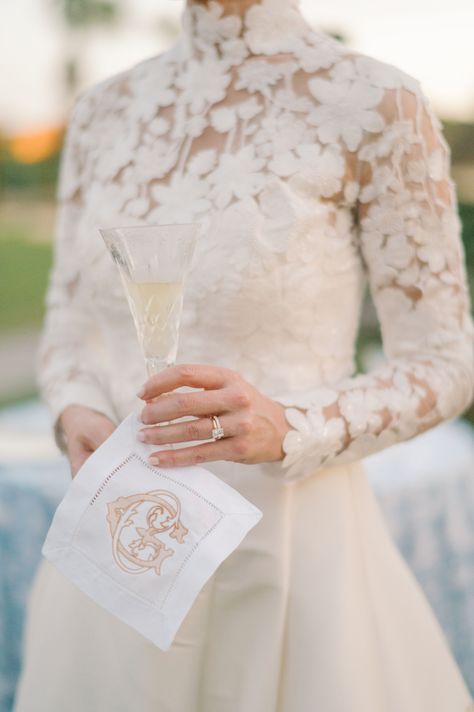 Our Anne Barge bride, Caroline, is wearing the Solana Topper, with delicate floral details.⁠ She said "I do" at the Ritz Carlton in Amelia Island, Florida. 🤍   Wedding Day, Bride Style, Long-Sleeve Wedding Topper, Lace Wedding Topper, Bridal Gown Accessories, Wedding Ideas, Southern Bride, Amelia Island Wedding, Florida Wedding, Designer Wedding Gown, Wedding Gown Details  📸:@hannahbmiller__⁠ Southern Wedding Traditions, Amelia Island Florida, Anne Barge, Bridal Store, Bridal Accessory, Before The Wedding, Southern Bride, Wedding Topper, Designer Wedding Gowns