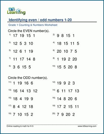 Even And Odd Numbers Worksheets, Odd And Even Numbers Worksheets, Even And Odd Numbers, Odd Or Even, Odd And Even Numbers, Even Numbers, Numbers Worksheets, Number Chart, Counting Worksheets