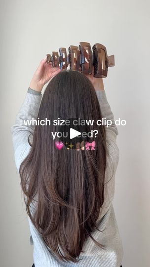 16K views · 25K reactions | Claw clip sizes for all hair types.
Which size do you need?

Comparing the TR XS-XXL in maple

💖Comment for a chance to win a $50 Toni Rose gift card💖
~Tag a friend=2 bonus entries 
~Share reel on story=4 bonus entries
~Must be following to win. 

Winner will be announced April 10th!

Like and follow @tonirose.co for more!
.
.
.
#hairstyles #clawclip #hairstyling #hairaccessories #tonirose #hairstyleideas #hairclaw #longhairstyles #fallhairstyles #hairclips #smallbuisness #canadiansmallbusiness #thickhair #winteraccessories #shopsmall #shopifystore #youtubechannel #youtube | TONI ROSE | Claw Clips & Hair Essentials | tonirose.co · Original audio Hairstyles Clawclip, Friend 2, Hair Essentials, Rose Gift, Claw Clips, All Hair Types, Claw Clip, Hair Claw, Winter Accessories