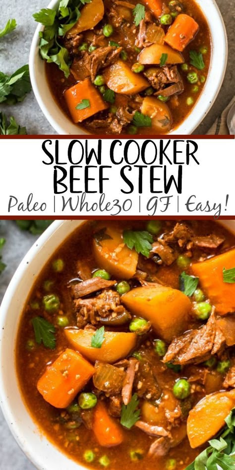 Paleo Crockpot Recipes Easy, Non Dairy Crock Pot Recipes, Whole 30 Recipes Dinner Crockpot, Whole30 Potluck Recipes, Gf Stew Recipes, While 30 Soup Recipes, Whole 39 Dinner Recipes, While 30 Recipes Dinners Easy, Whole Food Dinners Clean Eating