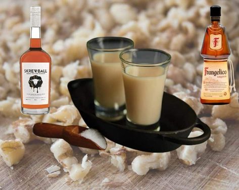 Salted Nut Roll Shot Recipe, Salted Nut Roll Shot, Lemondrop Shot Recipe, Scooby Snack Shot, Salted Nut Roll, Salted Nut Rolls, Peanut Butter Whiskey, Nut Roll, Salted Carmel