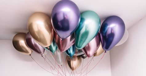 Blow Up Balloons Without Helium, How To Inflate Balloons Without Helium, Balloon Bouquet Without Helium, Balloon Ideas Without Helium, Steakhouse Spinach, Balloons Without Helium, Fishing Themed Birthday Party, Party City Balloons, Empty Water Bottle