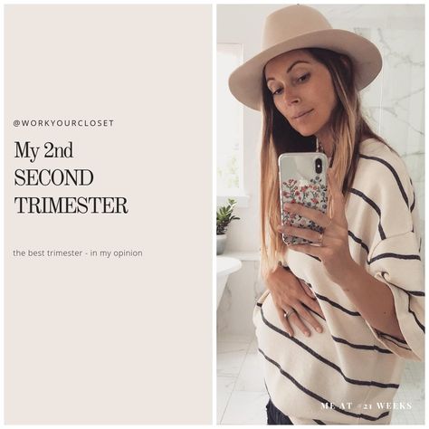 My Second 2nd Trimester by Work Your Closet 2nd Trimester Work Outfits, 2nd Trimester Fashion, 2nd Trimester Pregnancy Outfits, 2nd Trimester Outfits, Second Trimester Outfits, Third Month Of Pregnancy, Diet While Pregnant, Cute Maternity Outfits, Growing Belly