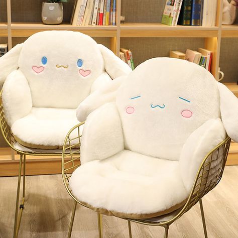 Cinnamonroll Sanrio Room Decor, Sanrio Room Decor, Sanrio Bedroom, Sanrio Room, Sanrio Things, Cinnamoroll Plush, Random Products, Kawaii Bedroom, Plush Chair