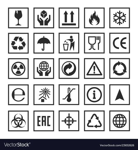 Box Symbol, Emergency Exit Signs, Line Concept, Icon Package, Marker Icon, Kitchen Icon, Shield Icon, Map Marker, Wifi Sign