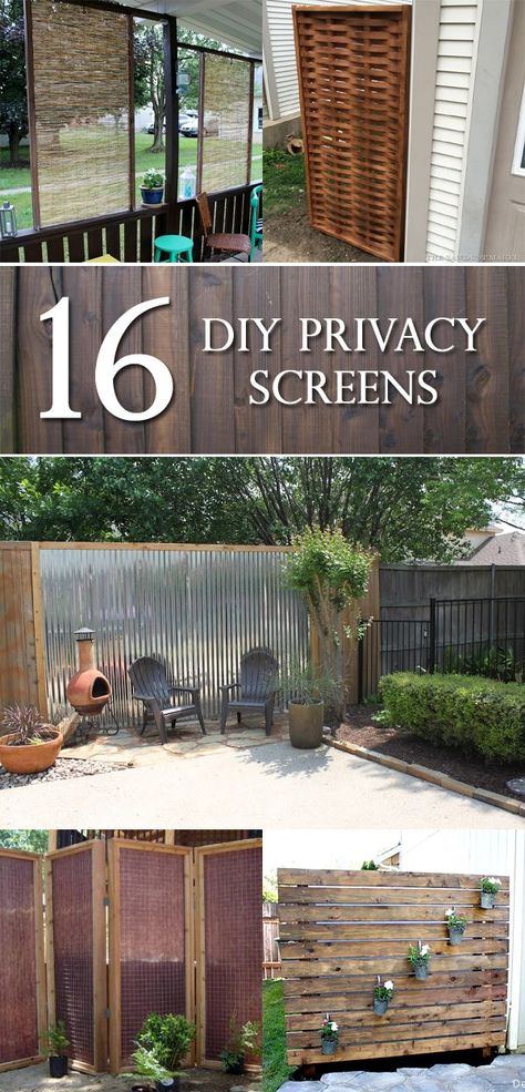 Looking for a way to add some outdoor privacy to your space? Our outdoor privacy screens are the perfect solution! Backyard Privacy Screen, Hot Tub Privacy, Diy Privacy Screen, Privacy Ideas, Garden Privacy Screen, Patio Privacy Screen, Deck Privacy, Patio Privacy, Garden Privacy