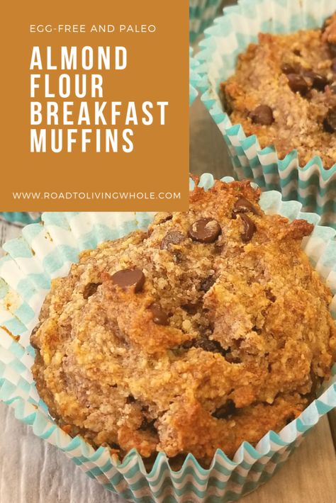 Eat In The Car, Vegan Breakfast Muffins, Egg Free Muffins, Flax Muffins, Almond Flour Muffins, Potato Muffins, Baking With Almond Flour, Eggless Desserts, Vegan Muffins