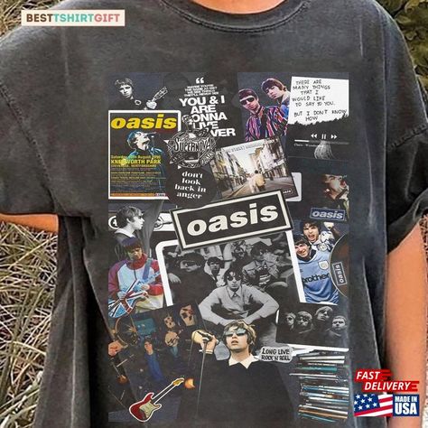 Oasis T-Shirt Vintage 90S Merch Hoodie Sweatshirt Check more at https://besttshirtgift.com/product/oasis-t-shirt-vintage-90s-merch-hoodie-sweatshirt/