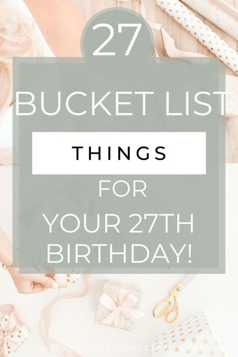 A birthday bucket list is such a cool idea and I will definitely be starting one this year! Can’t wait to see what I can accomplish in 1 year! 27 bucket list things for your 27th birthday! Birthday 27 Years Ideas, Birthday Bucket List, Birthday Resolutions, Turning 25, Turning 21, Best Year Yet, 26th Birthday, 27th Birthday, 25th Birthday