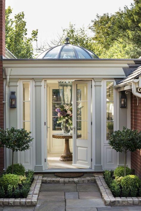 Cottage Extension Ideas, Orangery Extension, Cottage Extension, Building Extension, Period Living, Room Extensions, Roof Lantern, Extension Ideas, Cute Cottage