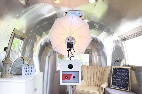 Airstream Photobooth, Airstream Design, Airstream Caravel, Niagara Wedding, Horse Photo, Vintage Campers, Wedding Photo Booth, Grey Horse, Anniversary Ideas