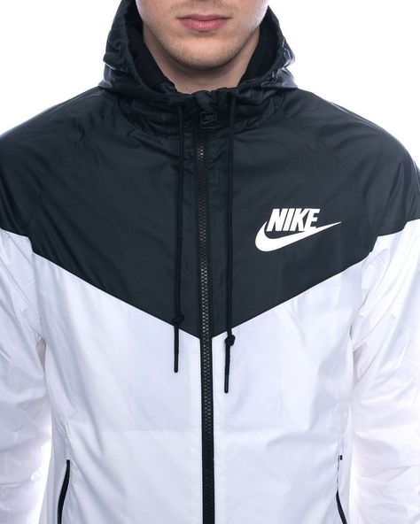 NIKE WINDRUNNER JACKET White Men/Women Windbreaker Hoodie 544120- US SELLER in Clothing, Shoes & Accessories, Men's Clothing, Coats & Jackets | eBay Clothes Nike, Nike Windrunner Jacket, Women Windbreaker, Nike Clothes Mens, Latest Clothes For Men, Nike Windrunner, Windrunner Jacket, Women's Windbreaker, Black Milk Clothing