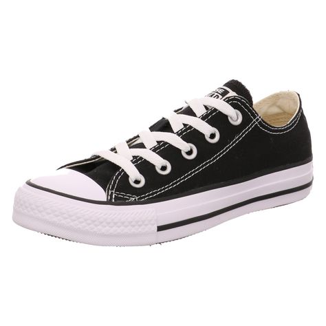 PRICES MAY VARY. Lüftungslöcher an der Seite All Star Patch auf der Zunge All Star Gummi-Patch an der Ferse Canvas - atmungsaktiv und windabweisend Der Chuck Taylor All Star OX für Damen und Herren von Converse ist ein Sneaker für Alltag und Freizeit. Converse Shoes Low Top, Black Converse Low, Converse Chucks, Presents Ideas, Converse Low, Converse Low Tops, Black Converse, Trainers Fashion, Chuck Taylors High Top