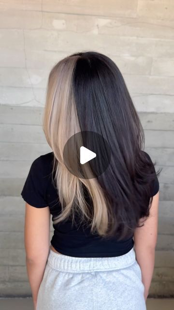 Los Angeles Hair Salon on Instagram: "Block coloring by @jenniferbachandhair using @dangerjonesbalayage Lightener and Gloss Toners 10-32 + 10-2

Block hair coloring #butterflyloft #butterflyloftsalon #dangerjonesbalayage #glosstoners" Color Blocking Hair, 2 Block, Hair Coloring, July 16, Hair Salon, Balayage, Color Blocking, Hair Color, Angeles