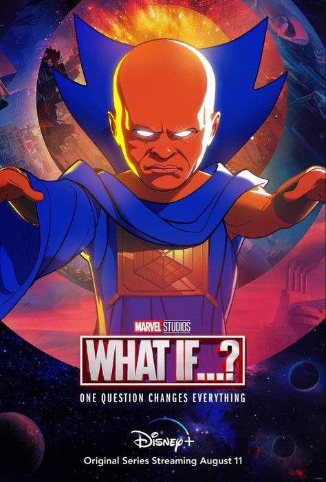 #marvelcinematicuniverse #marvel #whatif? #disneyplus #poster #thewatcher The Watcher Marvel, What If Season 2, The Watcher, Marvel Animation, Peter Quill, Marvel Tv, First Animation, Marvel Posters, Nick Fury