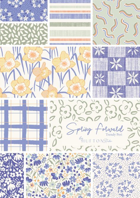 Small Print Fabric, Surface Pattern Design Sketchbooks, Spring Patterns Design, Surface Pattern Design Inspiration, Fabric Print Design, Pattern Design Inspiration, Pattern Template, Textile Prints Design, Cat Doodle