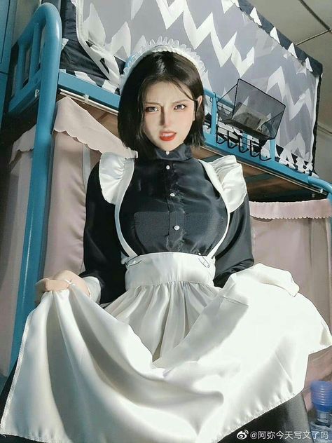 Bilik Lelaki, Celana Jogger Wanita, Maid Cosplay, Classy Photography, Cute Cosplay, Best Cosplay, Cosplay Outfits, Cosplay Anime, Asian Beauty