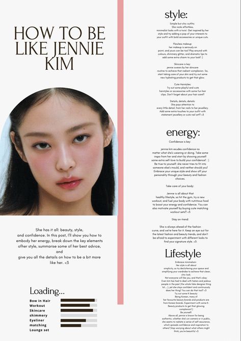 Model Beauty Secrets, Jenny Kim, Beauty Routine Tips, Perfect Skin Care Routine, Vie Motivation, Self Confidence Tips, Girl Tips, Glow Up Tips, How To Be Likeable