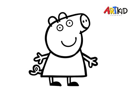 Outline Pictures, Coloring Videos, Minecraft Party, Easy Drawing, Free Printable Coloring, Drawing Videos, Free Printable Coloring Pages, Peppa Pig, Printable Coloring Pages