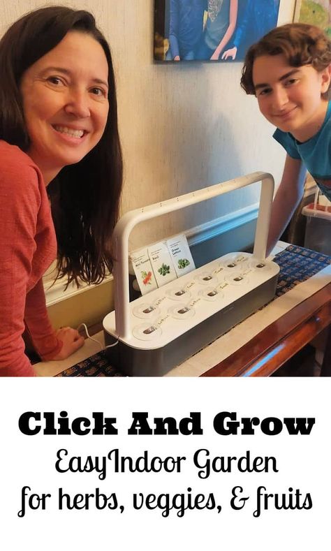 click and grow easy indoor gardens Micro Gardening, Click And Grow, Fantasy Authors, Smart Garden, Indoor Gardens, Boredom Busters, Easy Activities, Organic Gardening Tips, Indoor Fun