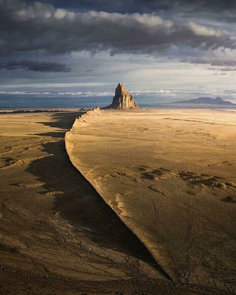 Shiprock, Navajo Nation, San Juan County, New Mexico, US Alaska Images, Planets Images, Environment Reference, Ocean Images, Landscaping Images, Navajo Nation, The Desert, Aerial View, Amazing Nature