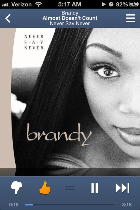 Brandy - Almost Doesn't Count.mp3 R&B Good Song Brandy Norwood, Summer Jam, Warner Music Group, 90s Music, I Love You Baby, Never Say Never, Artist Management, The Boy Is Mine, New Energy