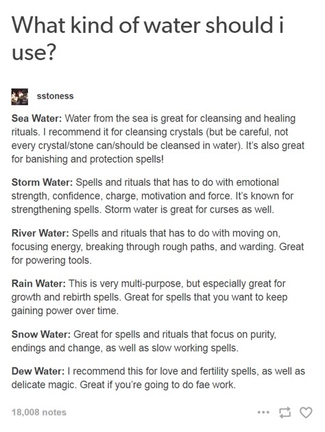 Rain Water Uses Witch, Snow Water Witchcraft, Water Spells, Witchcraft Tips, Witch Things, Storm Water, Water Rain, Witch Tips, Snow Water