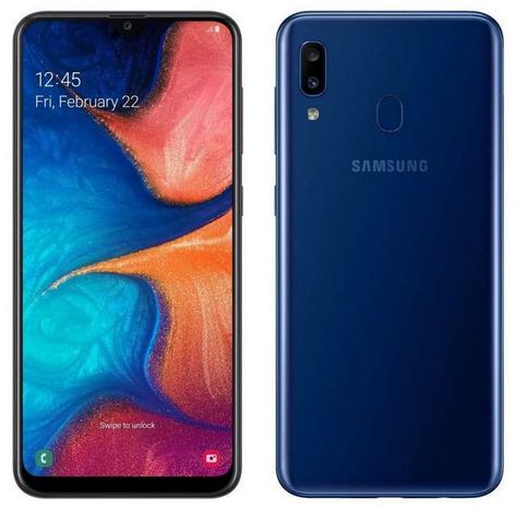 Samsung Launches Galaxy A20 with 4000mAh Battery, 6.4" Infinity-V AMOLED Display Samsung A20, Unlocked Cell Phones, New Samsung Galaxy, U Bahn, Boost Mobile, Samsung Mobile, New Samsung, Cellular Phone, Phone Repair