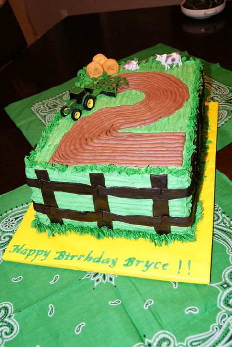 Neopolitan layered cake. Really fun to make! The two year olds loved it! Thanks Melvira and Chass for your help! Birthday Cake Boys, Tractor Birthday Cakes, Farm Birthday Cakes, John Deere Birthday, Tractor Cake, Tractor Birthday Party, Farm Cake, 2 Birthday Cake, Tractor Birthday