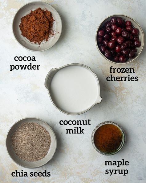 Cherry Chia Pudding, Easy Chocolate Chia Pudding, Berry Chia Seed Pudding, Chocolate Cherry Chia Pudding, Chai Pudding, Mixed Berry Chia Seed Pudding, Coconut Chia Seed Pudding, Chocolate Chia Seed Pudding, Chia Seed Recipes Pudding