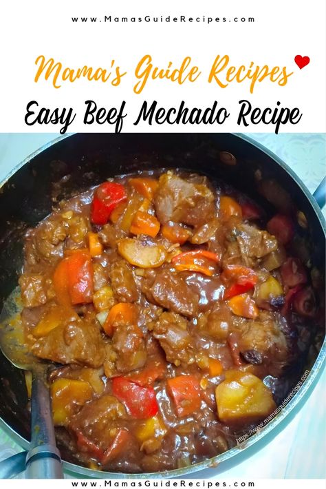 Easy Beef Mechado Recipe Beef Mechado Recipe, Mango Tapioca Recipe, Mechado Recipe, Siopao Recipe, Beef Mechado, Tapioca Recipes, Boiled Beef, Cheese Ball Recipes, Soup Dinner