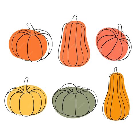 Premium Vector | Pumpkin design for thanksgiving or halloween composition of pumpkins in line art style Line Art Style, Pumpkin Vector, Pumpkin Pumpkin, Halloween Vector, Font Graphic, Pumpkin Design, Cool Fonts, Vector Photo, Creative Fabrica